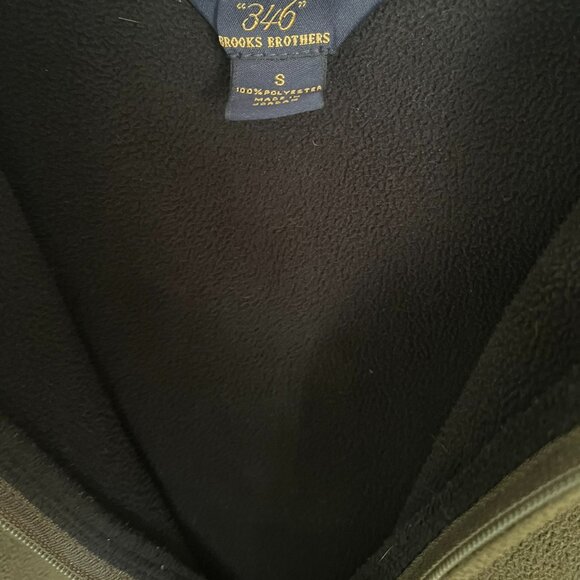 Women's Brooks Brothers 3/4 Zip Size Small - Picture 4 of 4